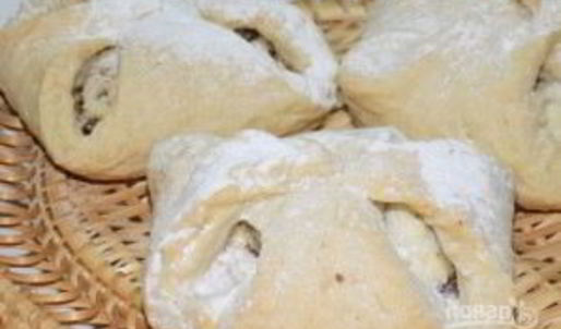 булочки с творогом