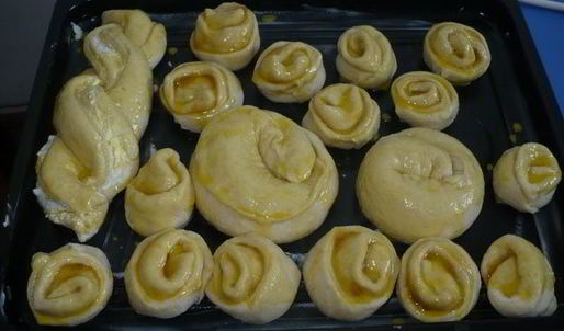 булочки с тыквой и корицей