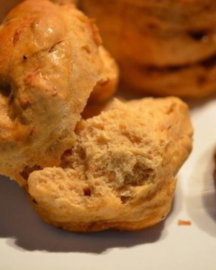 Рецепт булочек с вялеными томатами