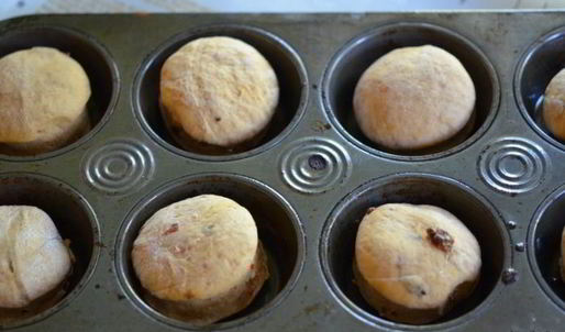 булочки с вялеными томатами