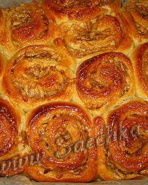 Булочки с яблоками