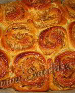 Булочки с яблоками