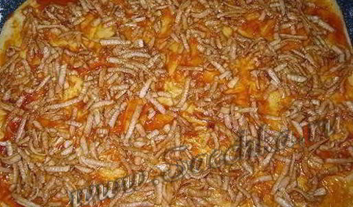 булочки с яблоками