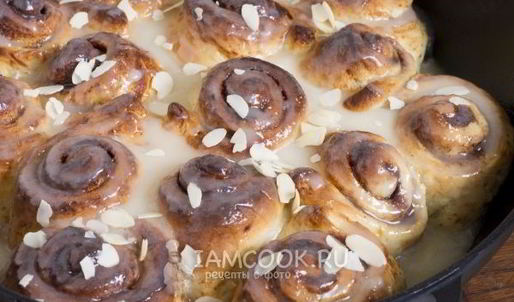 булочки синабон с корицей