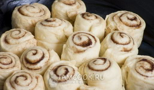 булочки синабон с корицей