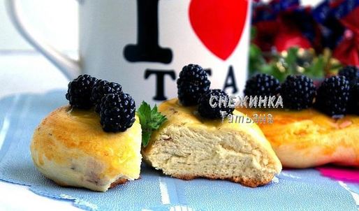 булочки ягодно-апельсиновое сердце