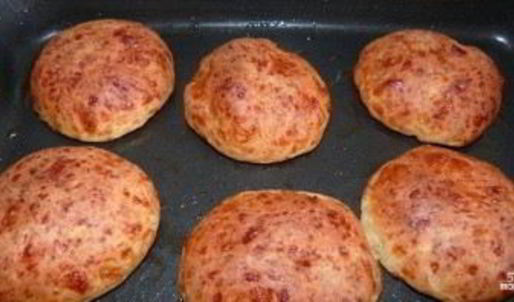 быстрые творожные булочки