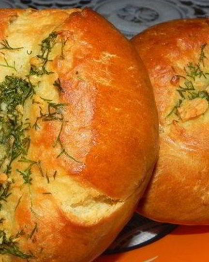 Рецепт домашних чесночных булочек