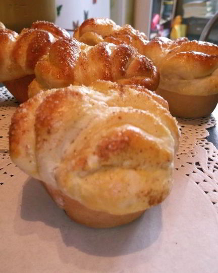 Рецепт дрожжевых коричных булочек