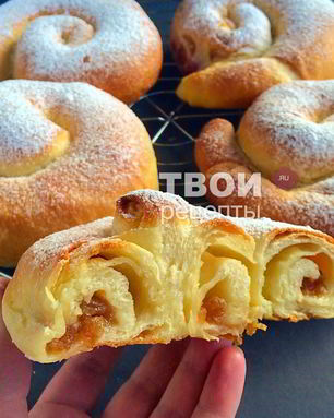 Испанские булочки Ensaimadas