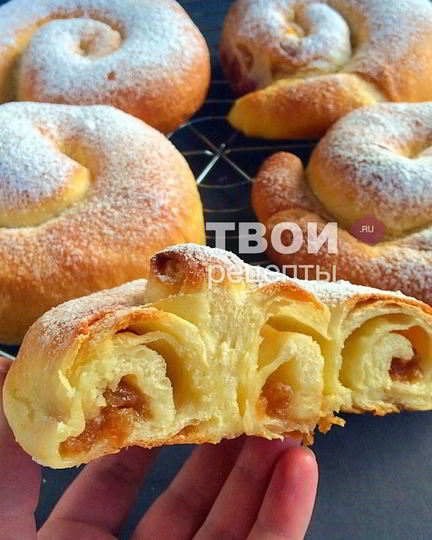 Рецепт испанских булочек ensaimadas