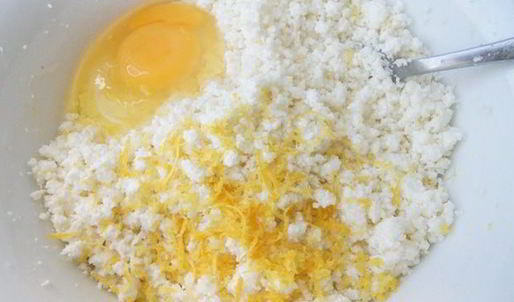 лимонные ватрушки на слоеном тесте