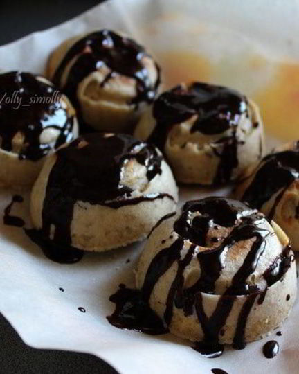 Рецепт овсяных булочек с бананом