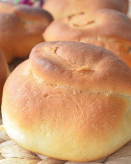 Рецепт сдобных булочек-лепестков