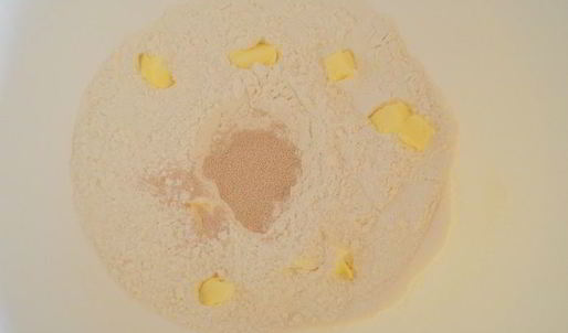 сдобные булочки-лепестки