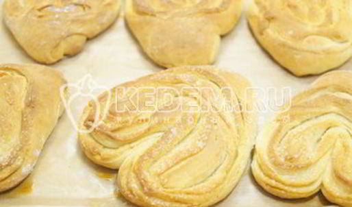 сдобные булочки плюшки