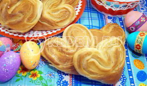 сдобные булочки плюшки