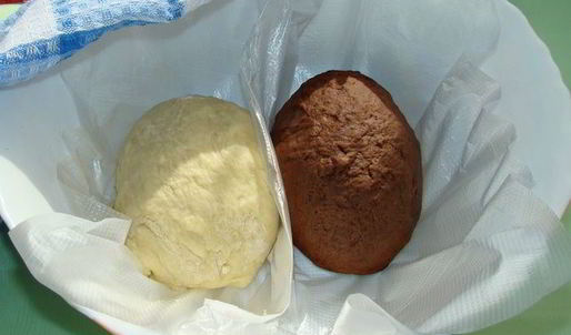 сдобные булочки с какао