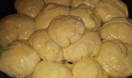 сладкие булочки со штрейзелем