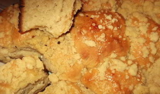 сладкие булочки со штрейзелем