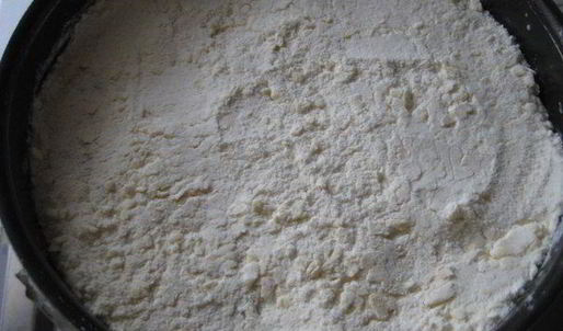 творожная ватрушка с черникой