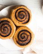 Тыквенно-шоколадные булочки