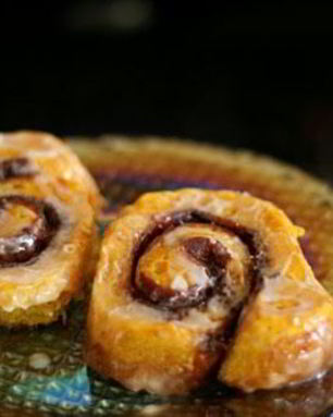 Тыквенные булочки с корицей