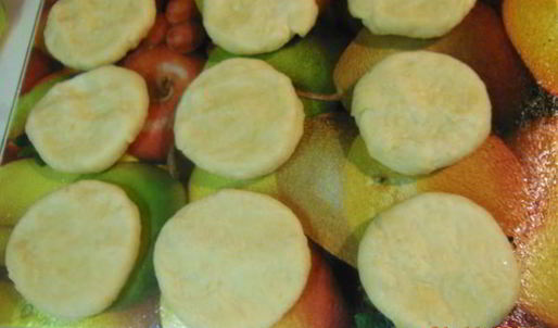 ватрушки с творогом и шоколадом