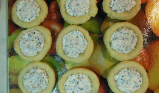 ватрушки с творогом и шоколадом