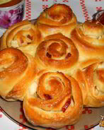 Яблочные булочки