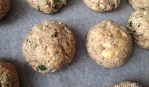 закусочные булочки с сыром и зеленью