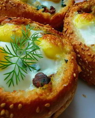 Завтрак в булочке