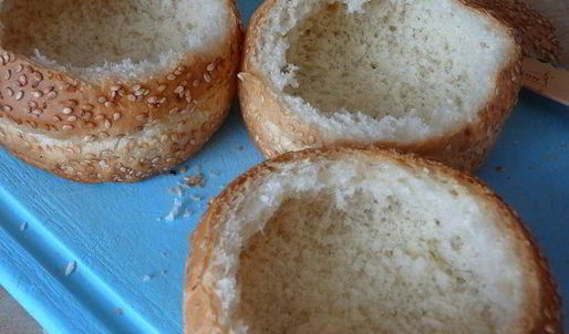 завтрак в булочке