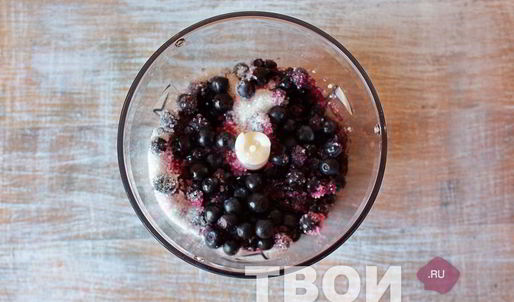 черничный чизкейк