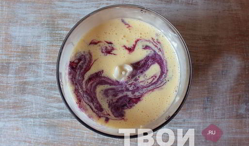 черничный чизкейк