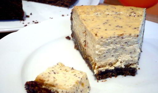 чизкейк апельсин в крапинку