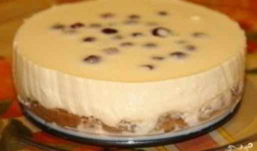 чизкейк из творога без выпечки с желатином