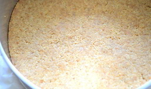 чизкейк с белым вином и виноградом