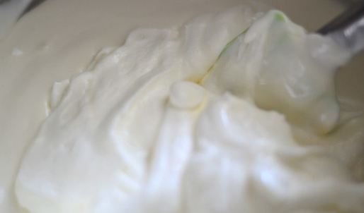 чизкейк с белым вином и виноградом