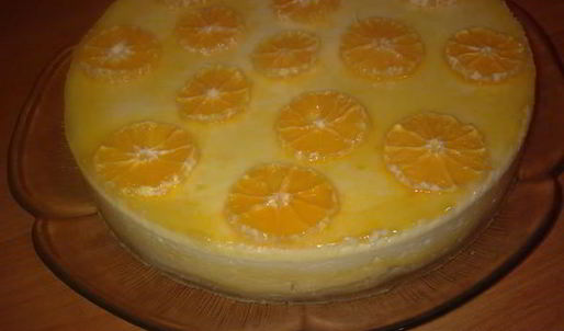 чизкейк с фруктами