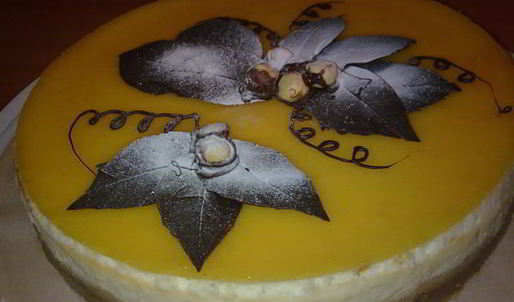 чизкейк с фруктами