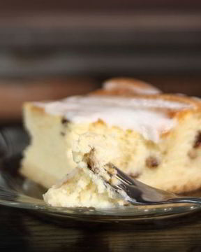 Чизкейк с изюмом