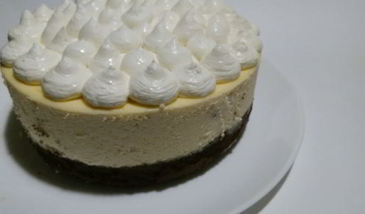 чизкейк с шоколадным бисквитом