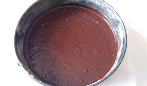 чизкейк с шоколадным бисквитом