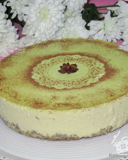 Рецепт диетического яблочно-творожный чизкейк