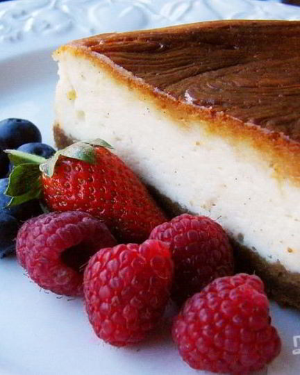 Рецепт йогуртового чизкейка