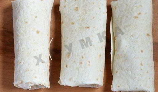 клубничный чизкейк в лаваше с творогом