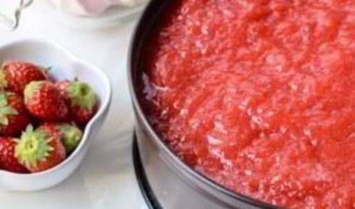 клубничный чизкейк