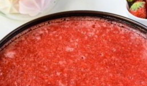 клубничный чизкейк