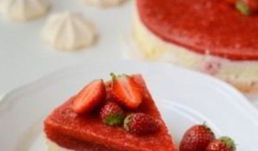 клубничный чизкейк